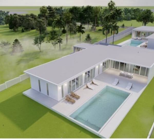 PALM HILLS RESIDENCES : 2 x 4 Bed Pool Villas on Golf Course PALM HILLS RESIDENCES : 2 x 4 Bed Pool Villas on Golf Course