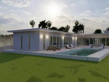 PALM HILLS RESIDENCES : 4 Bed Pool Villas on Golf Course
