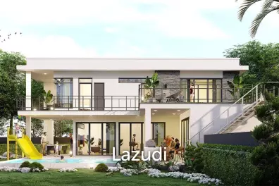 บ้านเดี่ยว 2 ชั้น ปาร์ตี้เฮ้าส์ / วิลล่า พร้อมสระ (จากุชชื่+สระเด็ก) 4 ห้องนอน 5 ห้องน้ำ 4,990,000