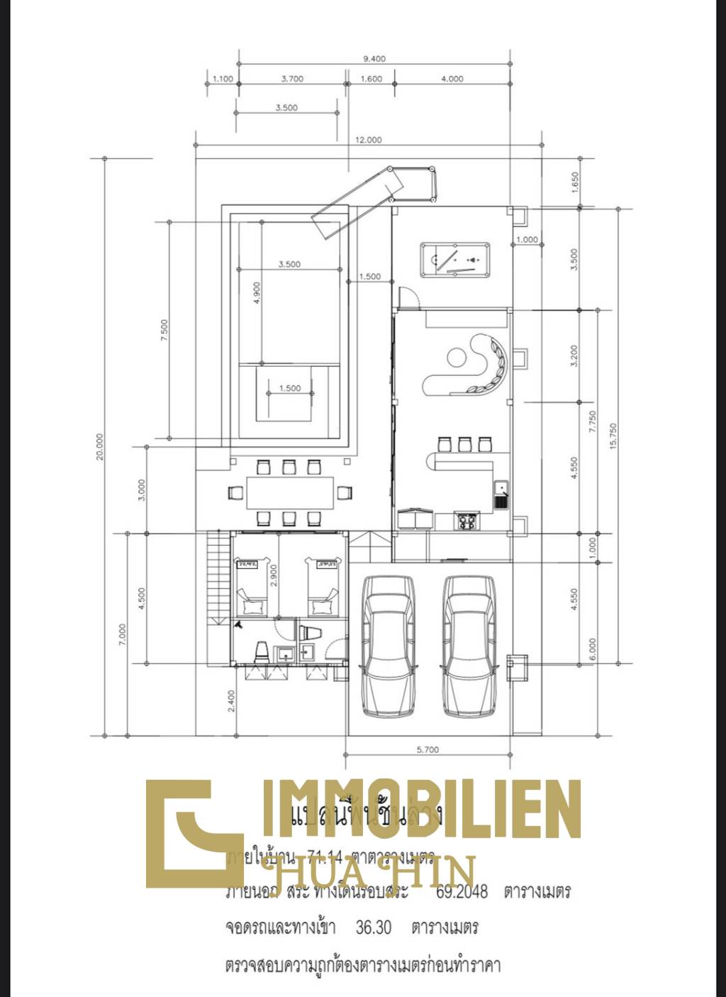 300 Kvm 4 Seng 5 Bad Villa for Salg