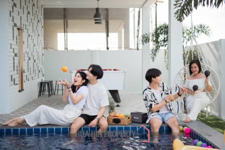 6,590,000 thb pool villa/party villa  4 bedrooms 5 bathrooms 300 SWM