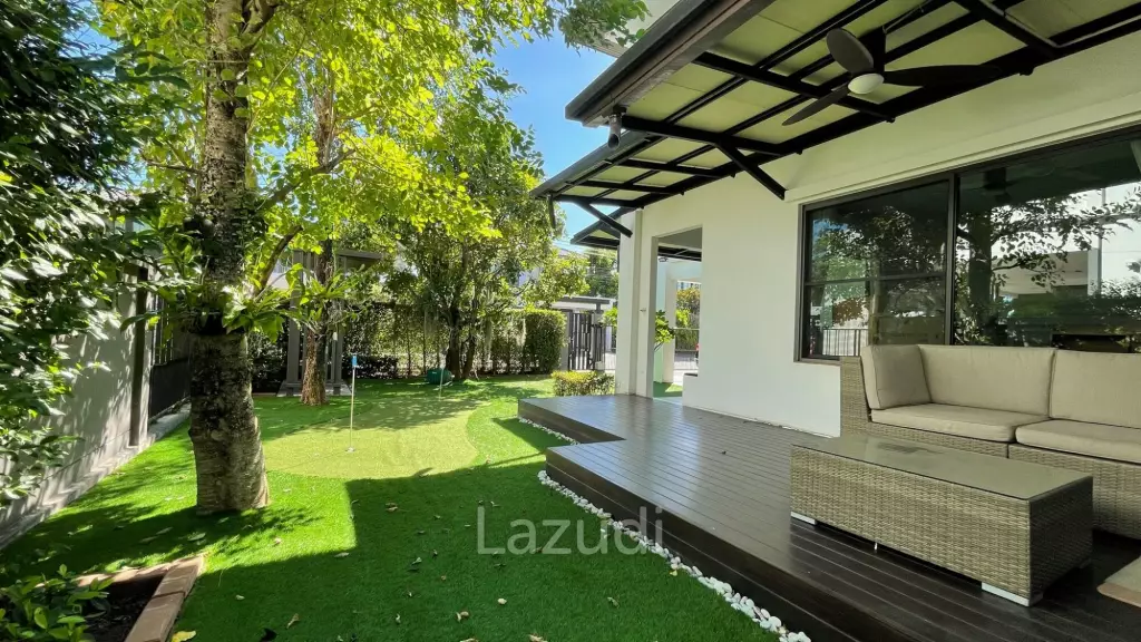 172 Sqm Detached house For sale with tenant at Manthana Bangna KM 7