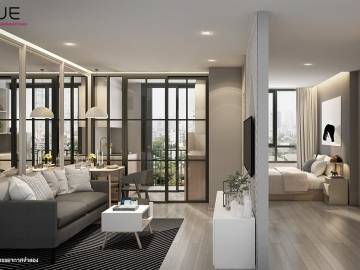 2 bed 46.81 SQM, Nue Noble Chaengwattana