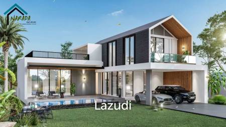New Modern 3 Bed Pool Villa Project Narada - Paknampran/ Pranburi Close To Beach