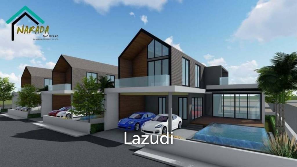 New Modern 3 Bed Pool Villa Project Narada - Paknampran/ Pranburi Close To Beach