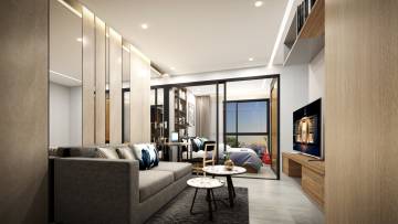 1 bed 25 SQM, The Excel Lasalle 17
