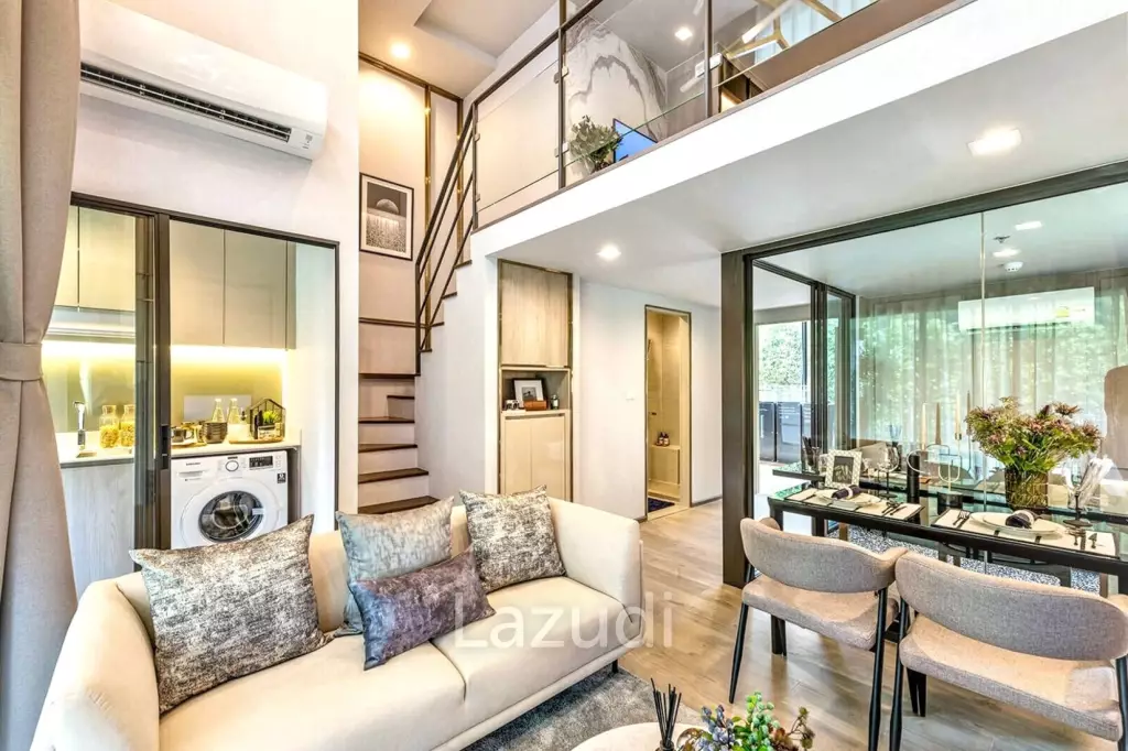 2 Bed Loft condo 64.32 SQM, PITI Sukhumvit 101