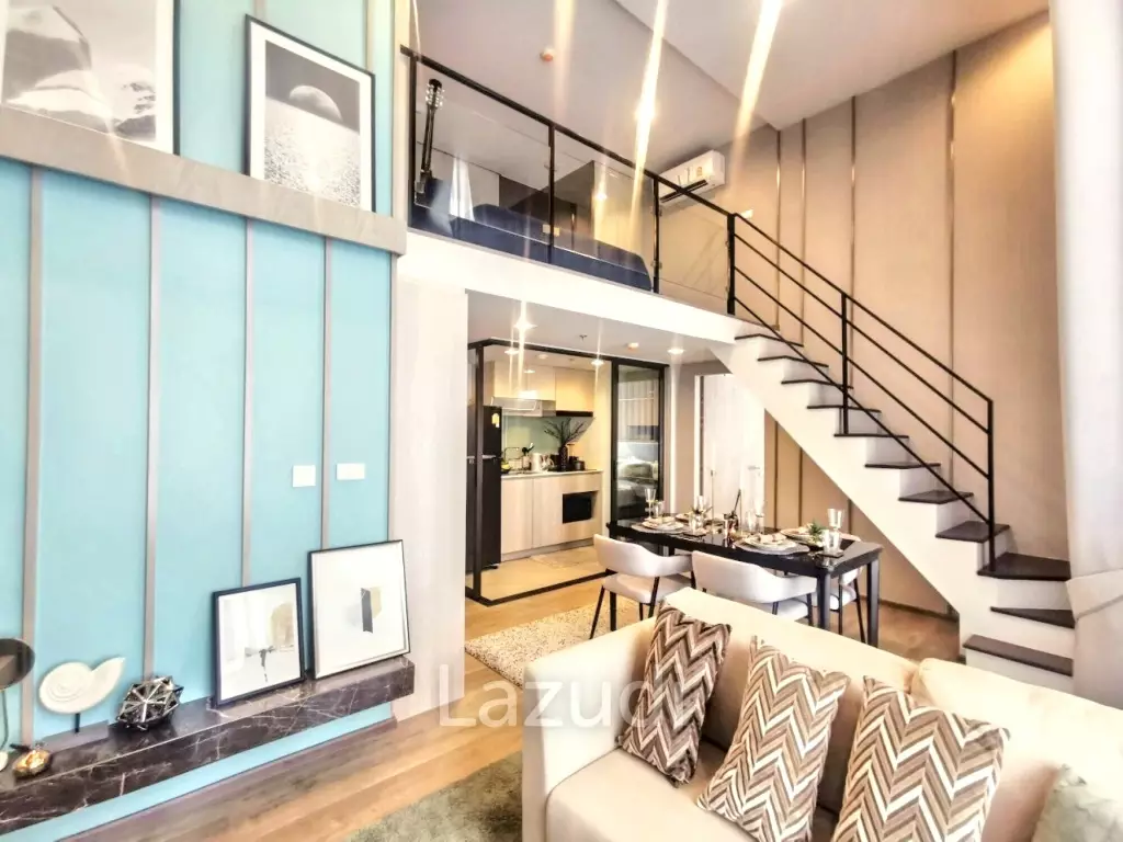 2 Bed Loft condo 64.32 SQM, PITI Sukhumvit 101