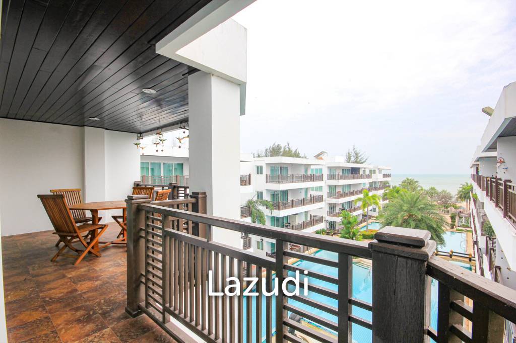 Direct Sea View - 2 Bed Unit At Beach Palace Cha Am