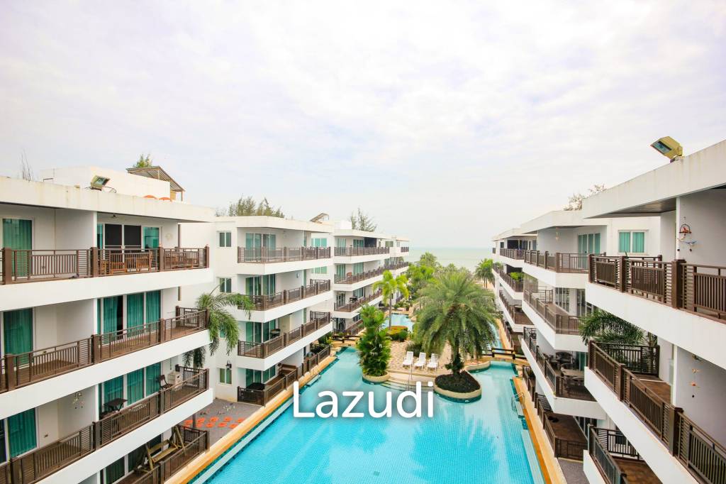 Direct Sea View - 2 Bed Unit At Beach Palace Cha Am