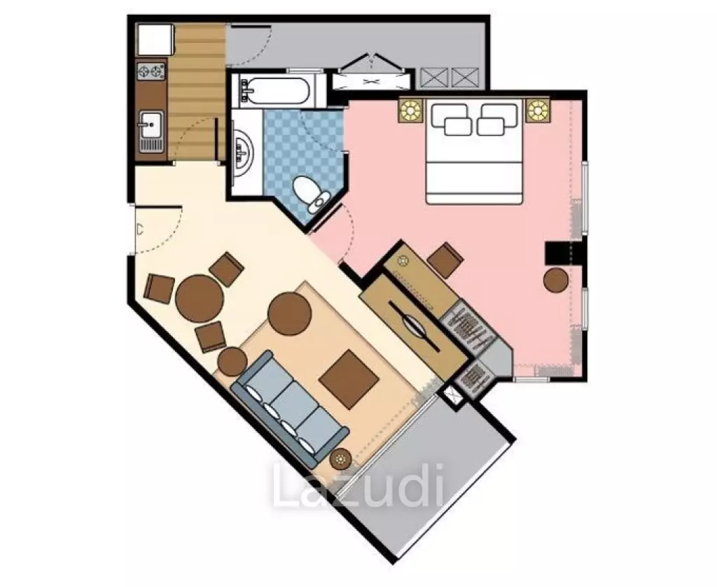 1 Bed 70 SQ.M Chatrium Residence Sathon