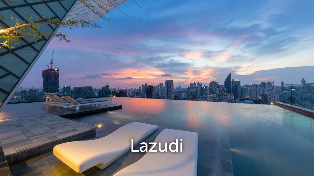 82 sqm 2 Bed Condo on 26F at The Bangkok Thonglor, Khlong Tan Nuea