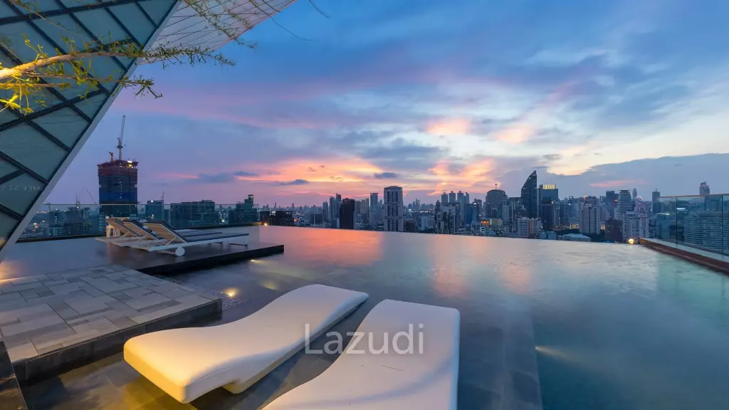 82 sqm 2 Bed Condo on 26F at The Bangkok Thonglor, Khlong Tan Nuea