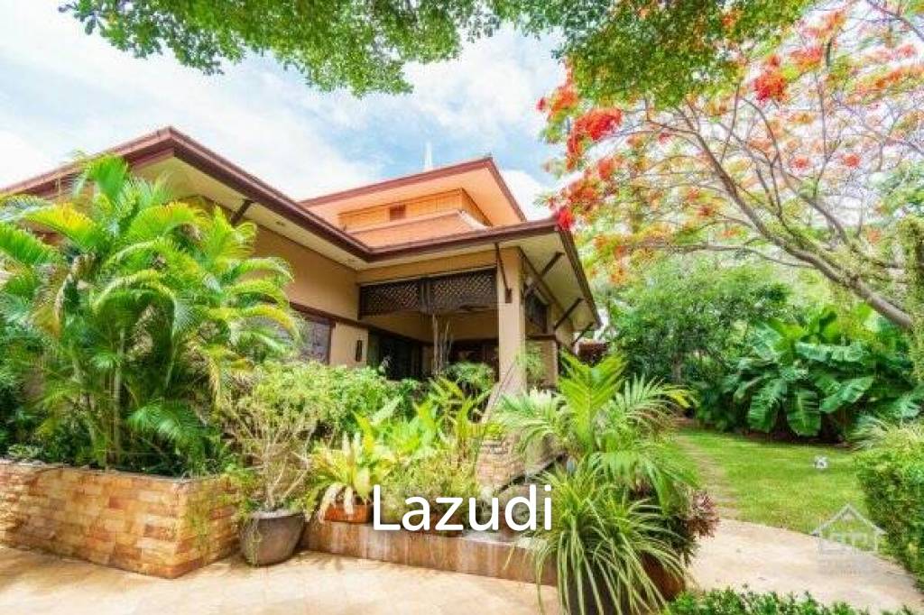 LEELAWADEE: Great Design 3 Bed Bali Pool Villa with additional 1 bed Guest House, 1 bed Maids house and further 2 bed separate Villa with own Gardens