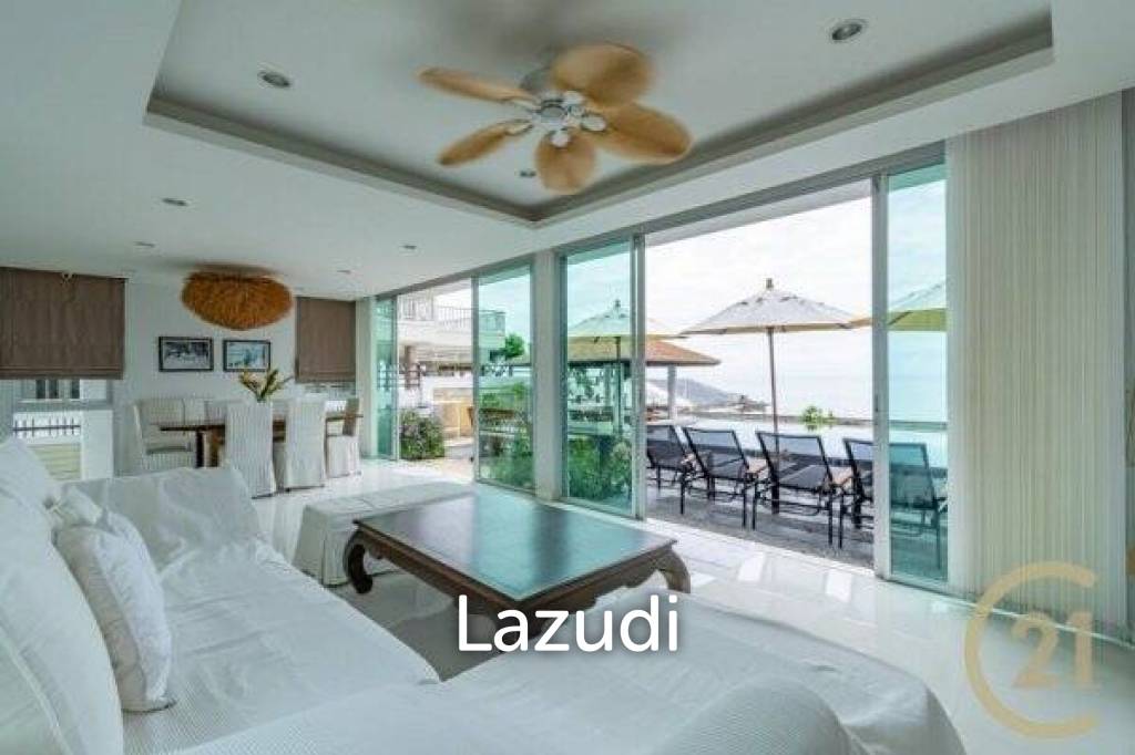 Beachfront Luxury 3 Bed Pool Villa For Sale.