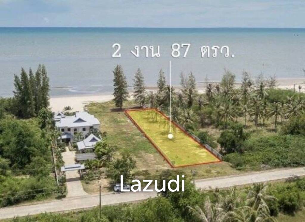 Beachfront Land in Kuri Buri of 1148 sqm