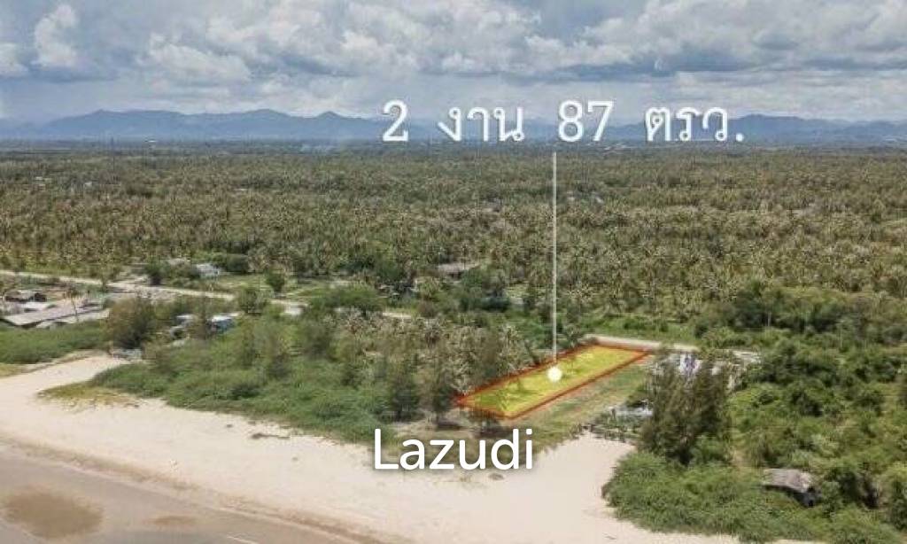 Beachfront Land in Kuri Buri of 1148 sqm