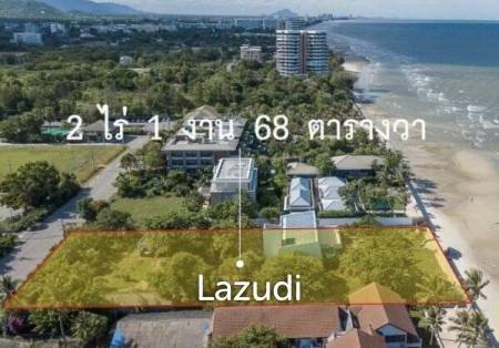 Beachfront Land of 3,872 sqm in the North of Hua Hin