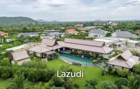 BAAN ING PHU : Outstanding Designer 7 bed pool villa on large land plot