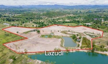 Beautiful mountain view large land plot of 90 Rai, ready to Develop with river and lakes.