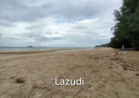 Beachfront land of just under 10.5 rai in Hua Hin Kao tao area
