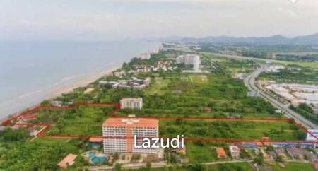 Large Beachfront land of 33 Rai in the North of Hua Hin