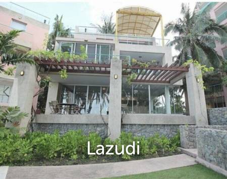 Baan Chutus : Beachfront Villa with 3 bedrooms under Condo ownership for Foreigners