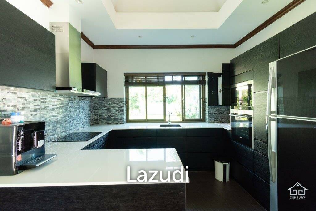 GROVE RESIDENCES : Beautiful Bali Style 3 bed pool villa on large land Plot