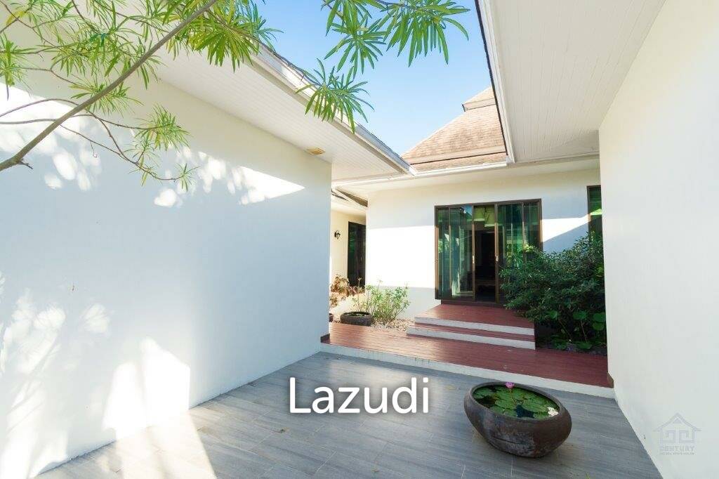GROVE RESIDENCES : Beautiful Bali Style 3 bed pool villa on large land Plot