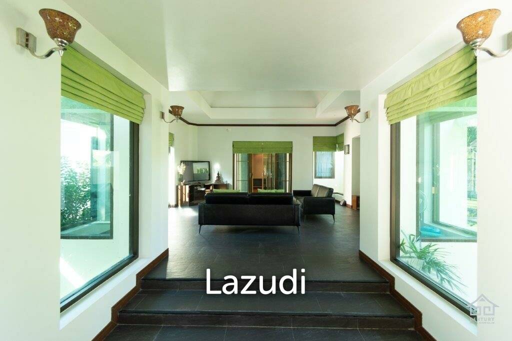 GROVE RESIDENCES : Beautiful Bali Style 3 bed pool villa on large land Plot