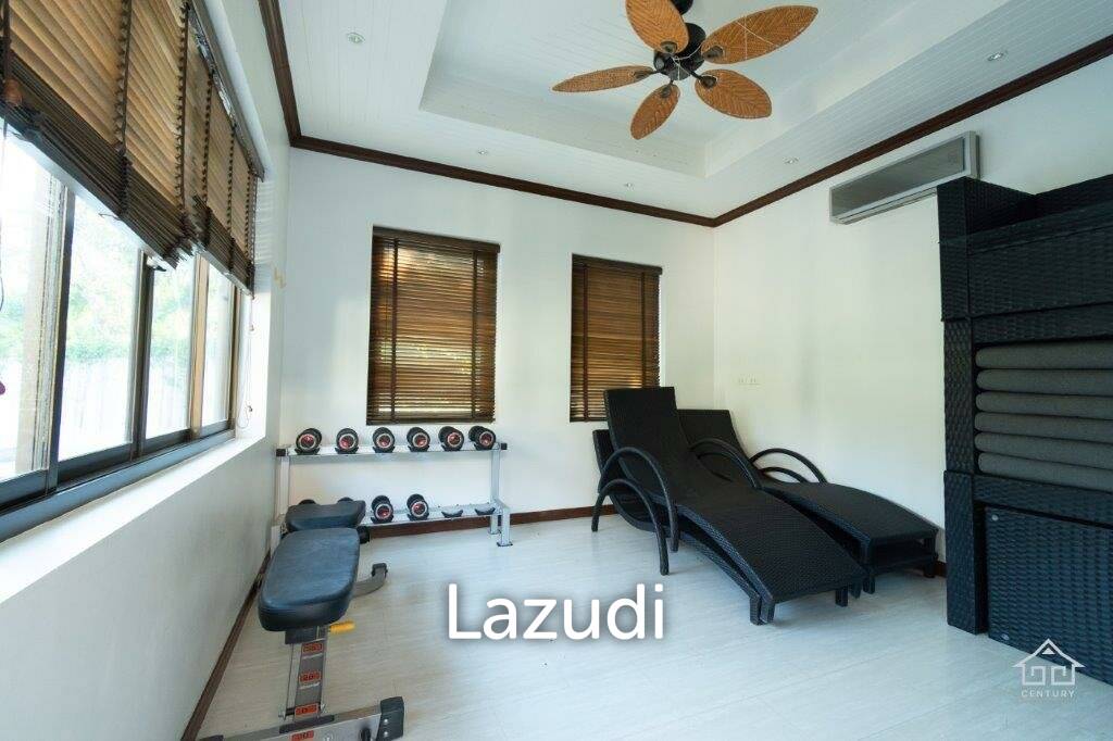 GROVE RESIDENCES : Beautiful Bali Style 3 bed pool villa on large land Plot