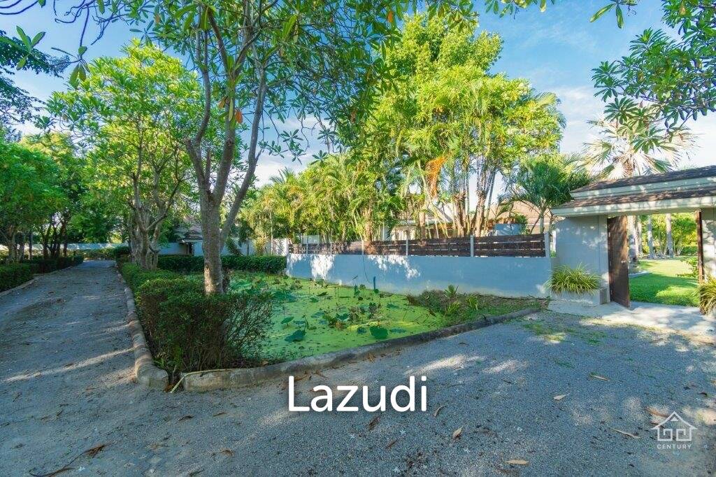 GROVE RESIDENCES : Beautiful Bali Style 3 bed pool villa on large land Plot