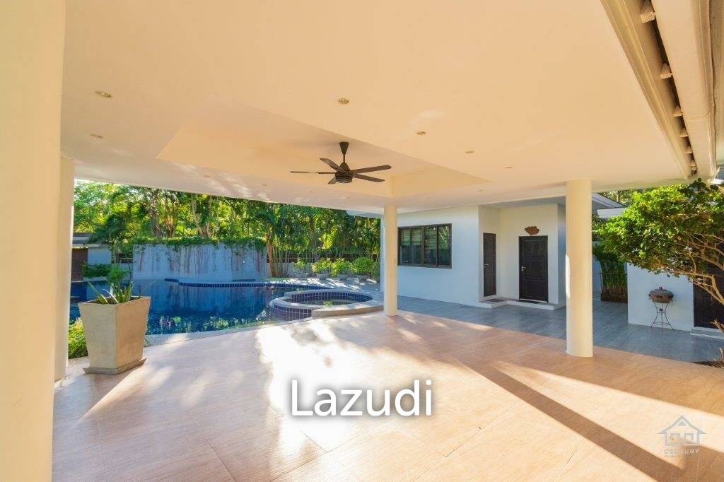 GROVE RESIDENCES : Beautiful Bali Style 3 bed pool villa on large land Plot