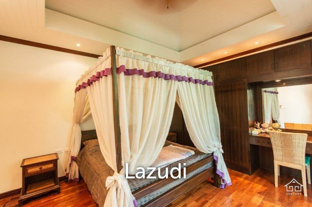 GROVE RESIDENCES : Beautiful Bali Style 3 bed pool villa on large land Plot