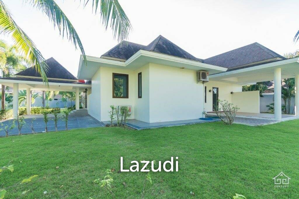 GROVE RESIDENCES : Beautiful Bali Style 3 bed pool villa on large land Plot