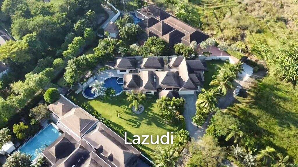 GROVE RESIDENCES : Beautiful Bali Style 3 bed pool villa on large land Plot