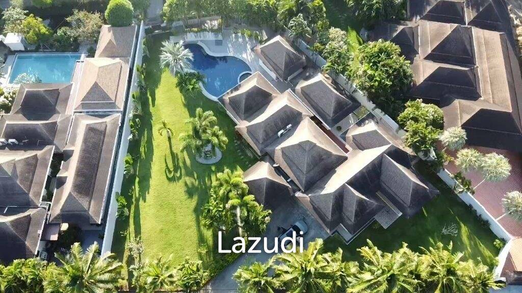 GROVE RESIDENCES : Beautiful Bali Style 3 bed pool villa on large land Plot