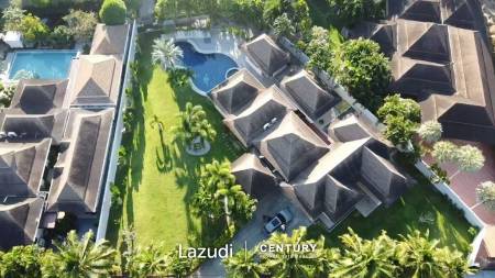 GROVE RESIDENCES : Beautiful Bali Style 3 bed pool villa on large land Plot