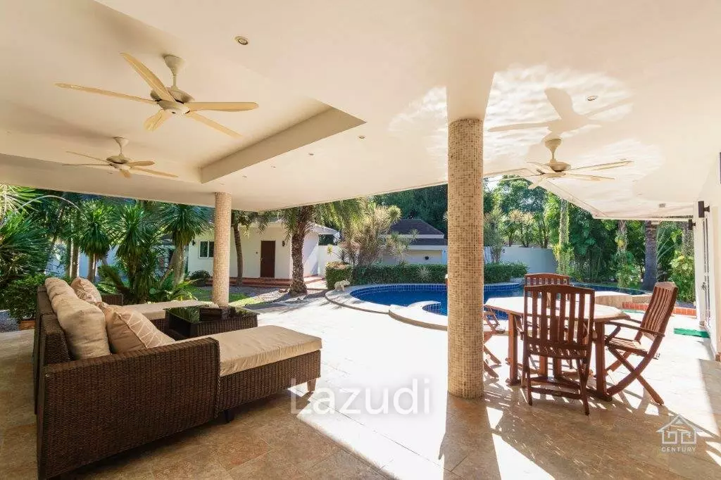 GROVE RESIDENCES : Beautiful design 5 bed Bali Style Pool Villa Plus Maids cottage