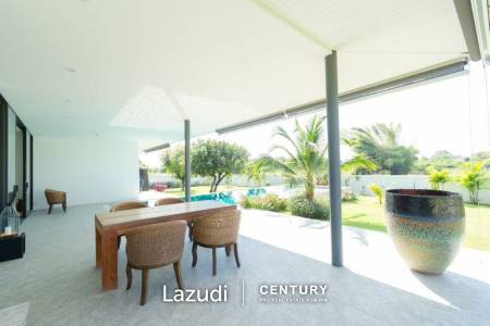 Newly constructed 3 bed pool villa on large land plot near Black Mountain Golf Course