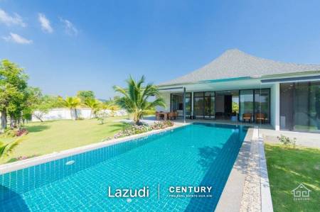 Newly constructed 3 bed pool villa on large land plot near Black Mountain Golf Course