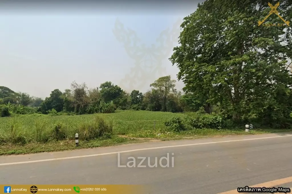 Land for sale on the road