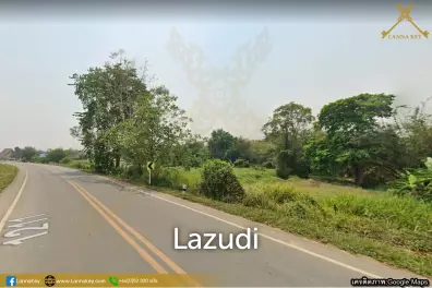 Land for sale on the road