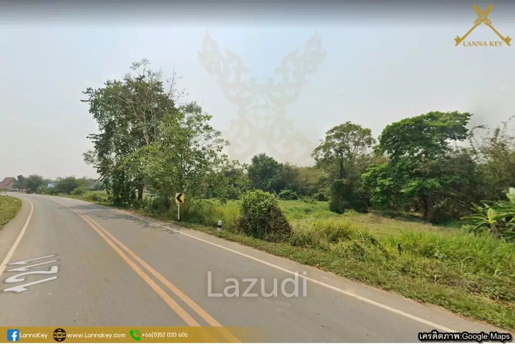 Land for sale on the road