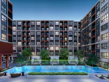 2 bed 56sq.m Niche Mono Rama 9