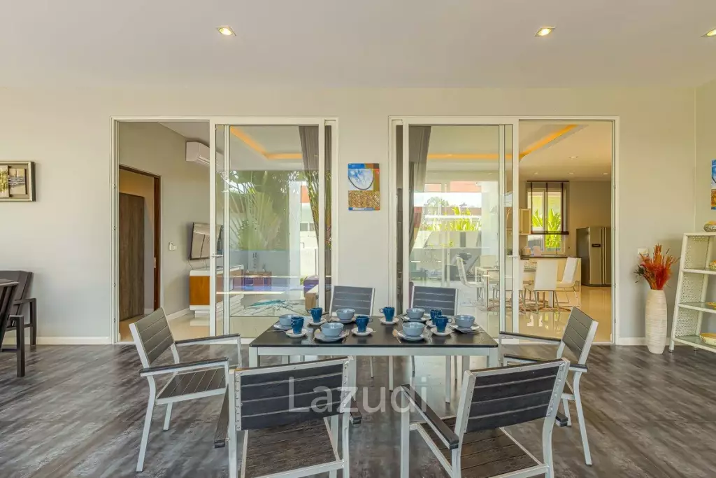 BLACK LOTUS : Quality 3 bed pool villa