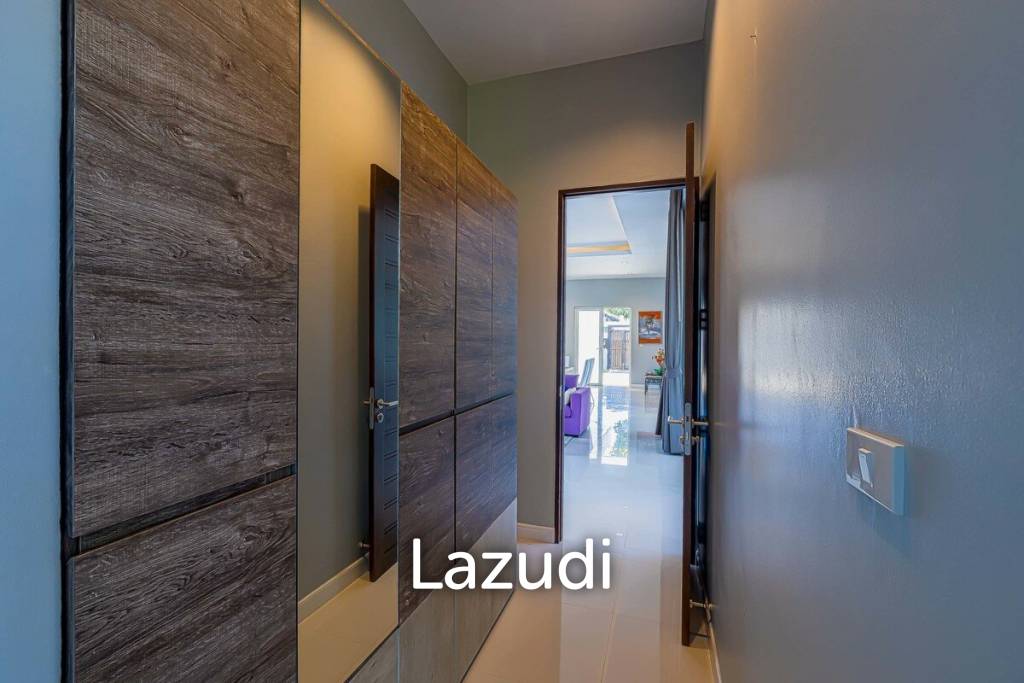 BLACK LOTUS : Quality 3 bed pool villa