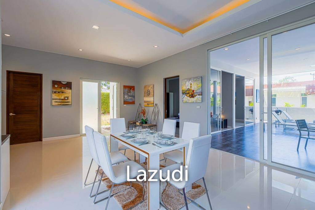 BLACK LOTUS : Quality 3 bed pool villa