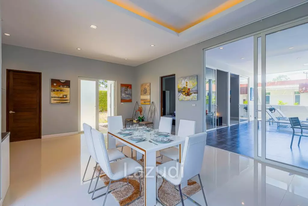 BLACK LOTUS : Quality 3 bed pool villa