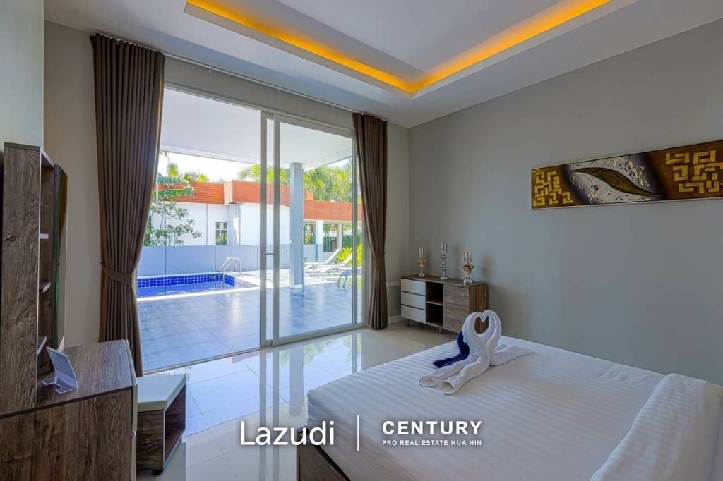 BLACK LOTUS : Quality 3 bed pool villa